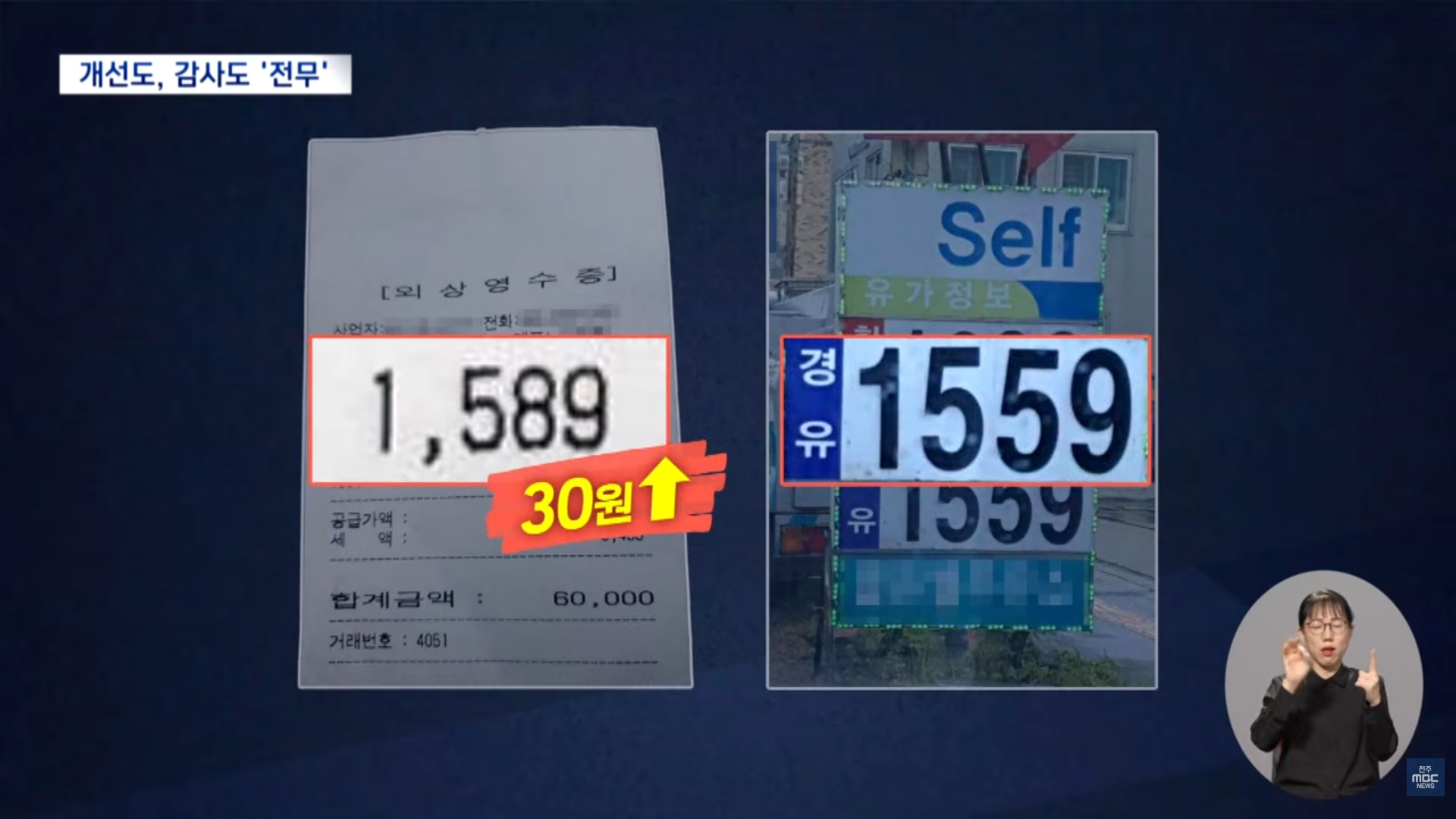 [26.9.16 전주MBC] 군산시 장애인 콜택시, 판매가보다 30원 올려 주유비 결제.. 반복돼도 모르쇠2.jpg